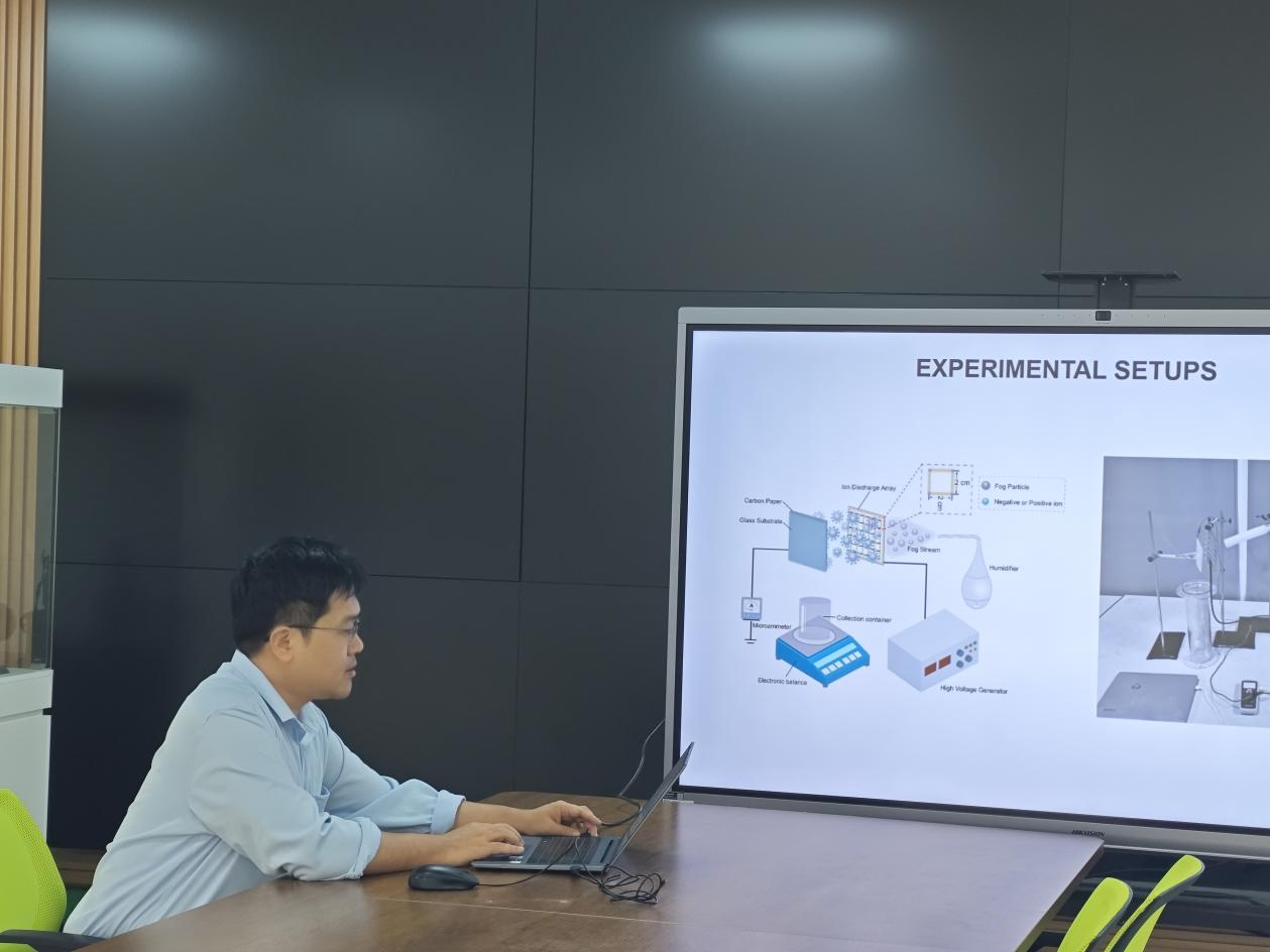 【学术讲座】雾气静电集水近期进展分享